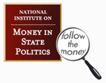 National Institute on Money in State Politics Casinos, public employee unions biggest campaign donors