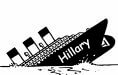 sinking Hillary_thb