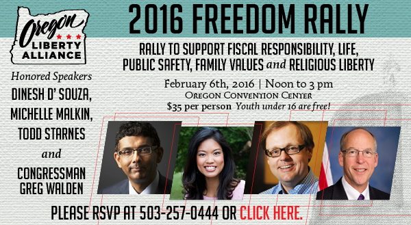 2016 Freedom Rally flyer