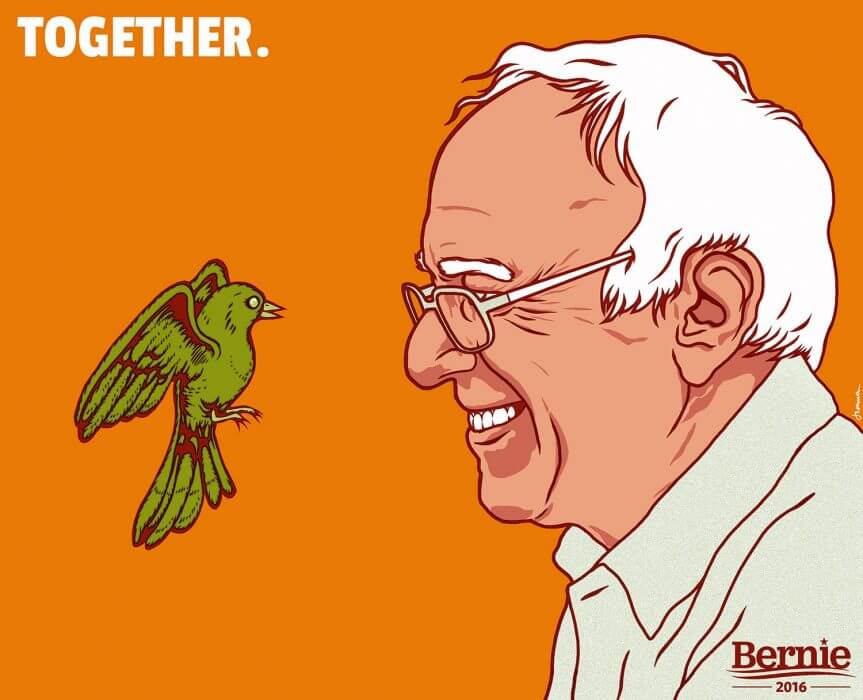 Bernie Sanders - Together meme