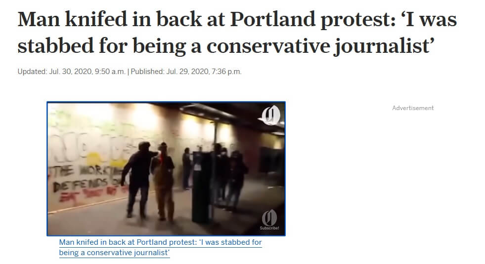 Jrnlststbbdknfpdxriot | judge rules rioters can freely harass journalists (andy ngo case) | us news