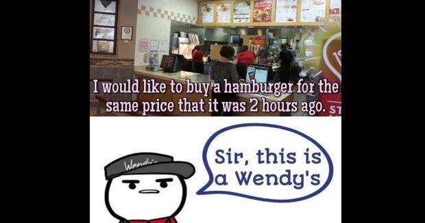 Meme: About Wendy’s surge pricing | The Oregon Catalyst