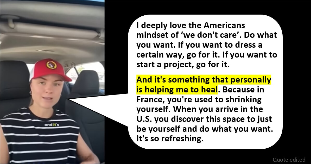 World cup fans (part 5) French girl finds healing in USA ways
