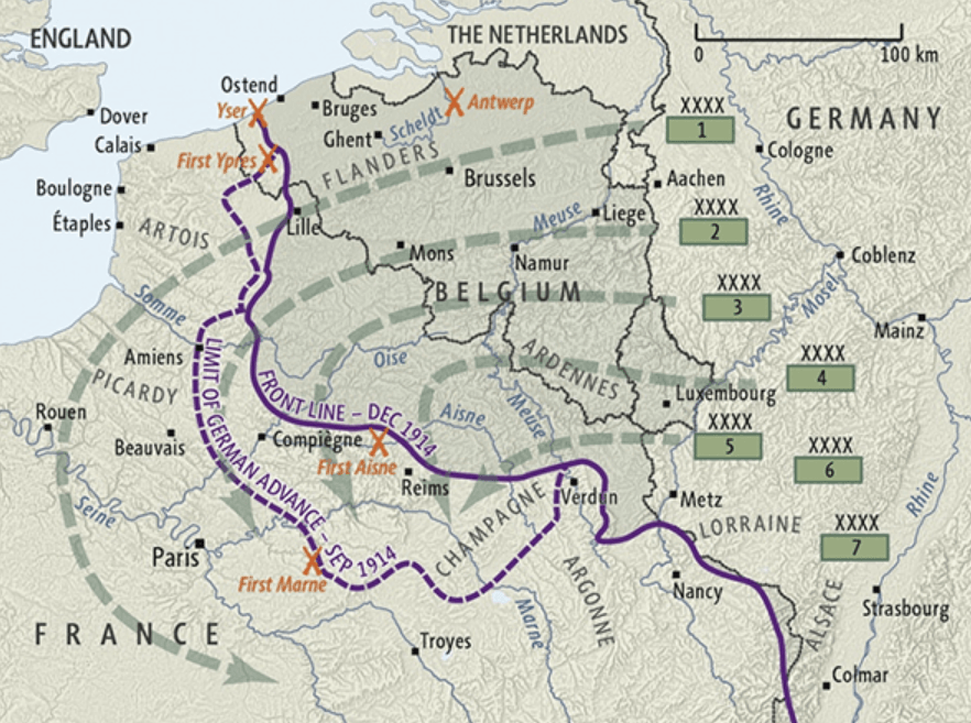 Battlefield Prowess of Brussels from 1914 to Today