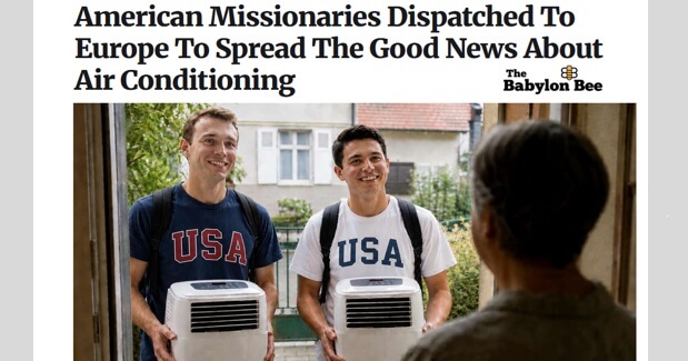 (6 memes) USA jabs Europe over air conditioning