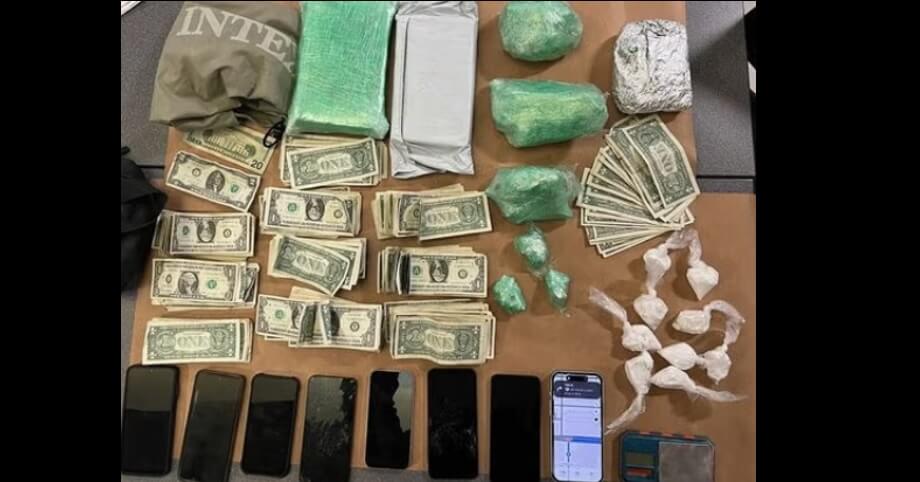 Random teens caught with 8 lbs fentanyl, 8 cells, 1 big cash stash