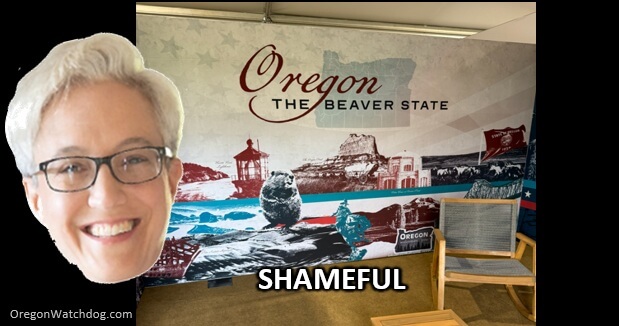 Photo shows Kotek’s embarrassing state vacancy at 250 fair