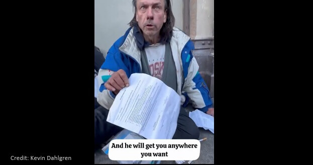 Another homeless admits he was given free ticket to Oregon