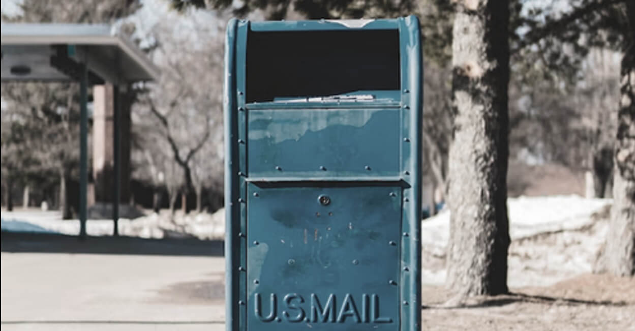 15 days for $13 priority mail letter to reach East Coast