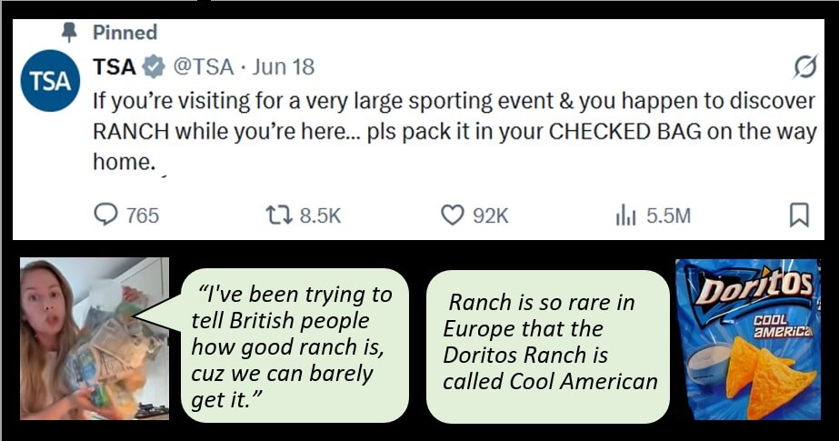 World Cup fans love USA (part 1). They’re hoarding ranch
