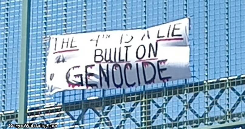 Portland anti-July 4 sign is why we fight for 250