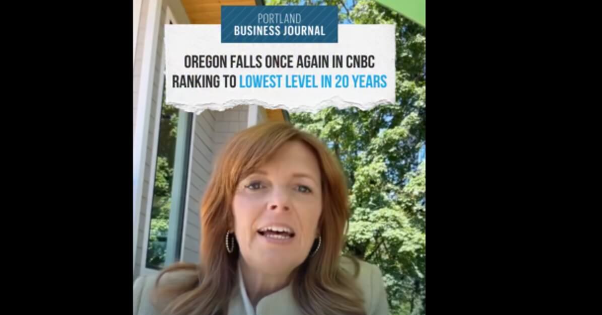 New Sen. Drazan video on state ranking