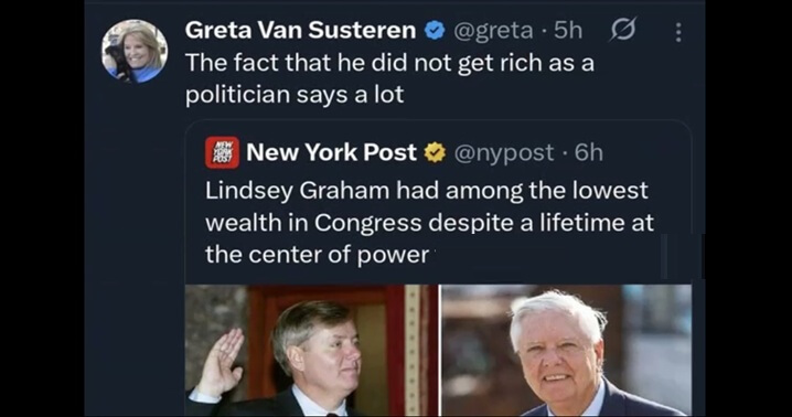 (7 memes) Unusual take on Lindsey Graham