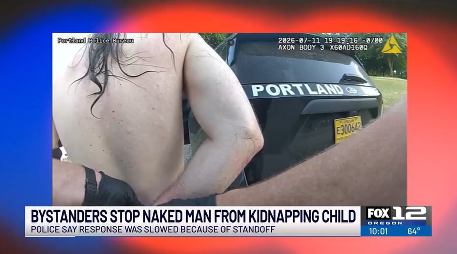 Naked man kidnaps girl, age 7, at popular park