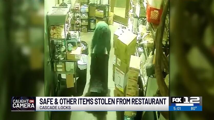 Shop has truck stolen, then entire safe (photo)